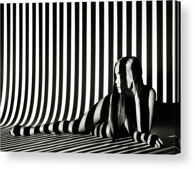 Shadow Acrylic Print featuring the photograph Body Projections by Henrik Sorensen