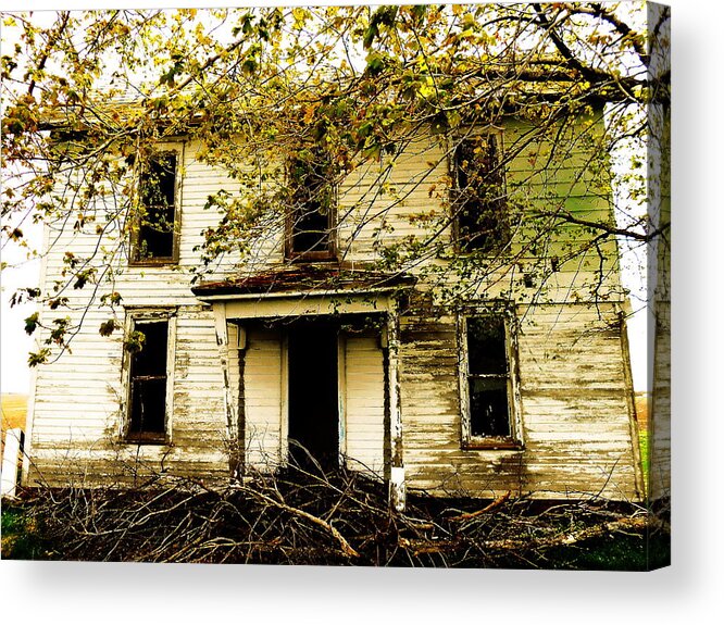 Photography Acrylic Print featuring the digital art Brighton Homestead II by Jeff Iverson