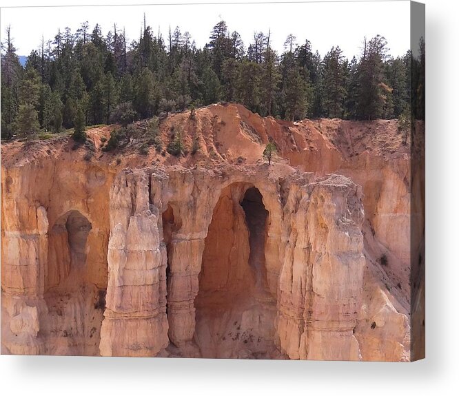 Utah Acrylic Print featuring the photograph Bryce Arches by Keith Stokes