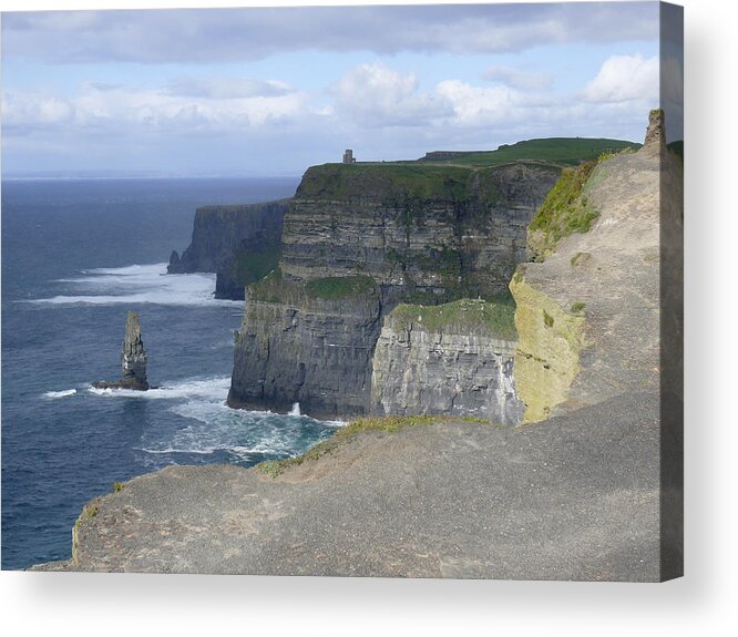 Travel Acrylic Print featuring the photograph Cliffs of Moher 4 by Mike McGlothlen