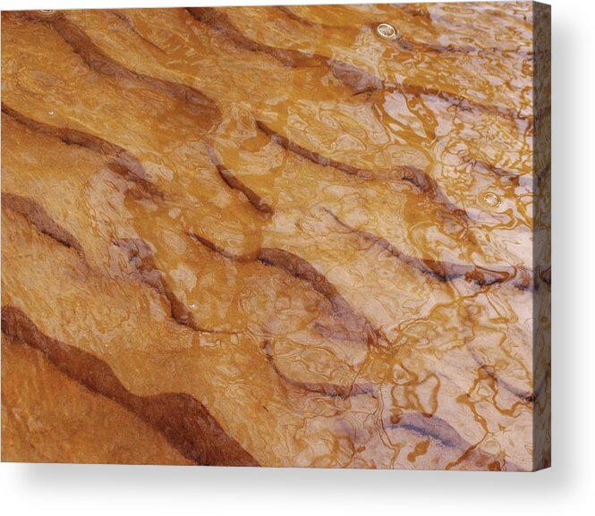 Ripples Acrylic Print featuring the photograph Dancing Reflections over Ripples by Kathi Mirto