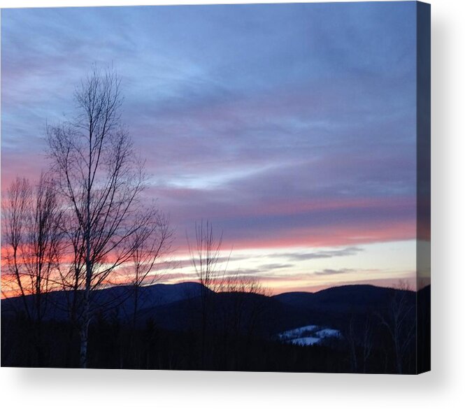Landscape Acrylic Print featuring the photograph Day Break by Catherine Arcolio