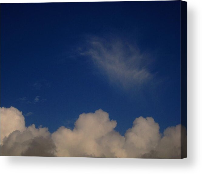 Deep Acrylic Print featuring the photograph Deep blue by Ingrid Van Amsterdam