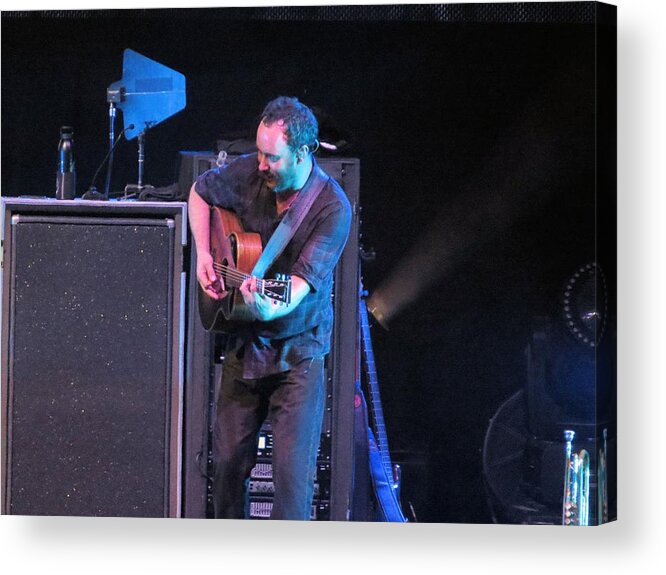 Music Acrylic Print featuring the photograph DMB Rocks ATL by Aaron Martens