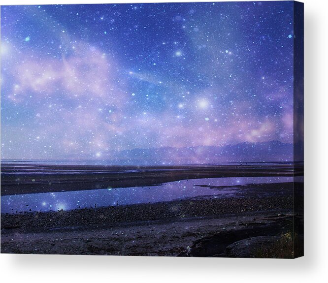 Starry Night Acrylic Print featuring the photograph Dreamscape by Marilyn Wilson