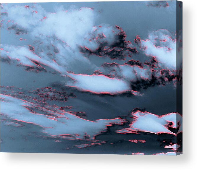 Sky Acrylic Print featuring the photograph Electrified by Pamela Hyde Wilson
