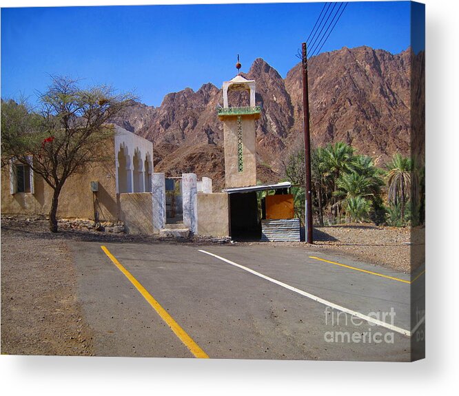 Mountain Acrylic Print featuring the photograph End of Road by Amanda Mohler