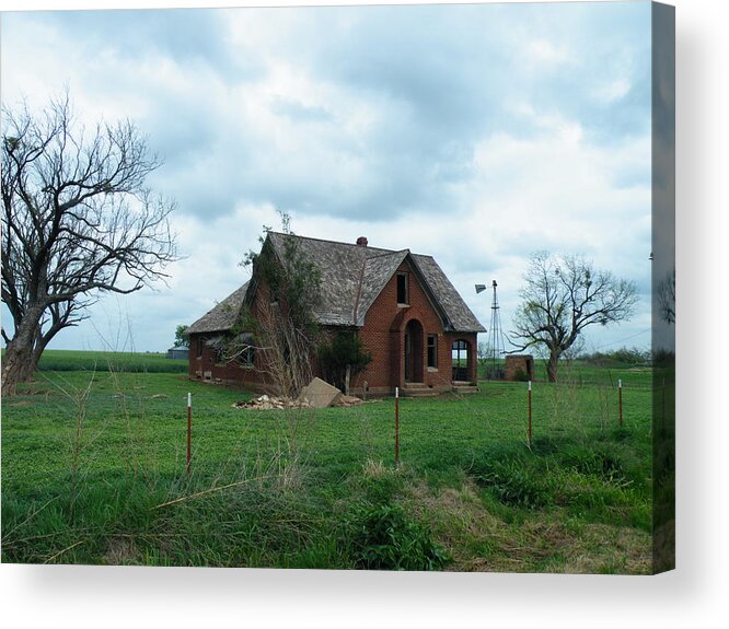 Farm Acrylic Print featuring the photograph End of the Dream by The GYPSY
