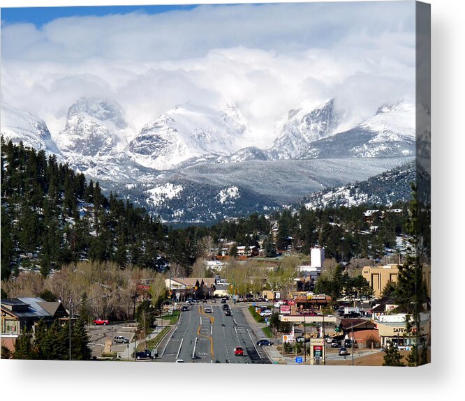 Tranquil Acrylic Print featuring the photograph Estes Park in the Spring by Tranquil Light Photography