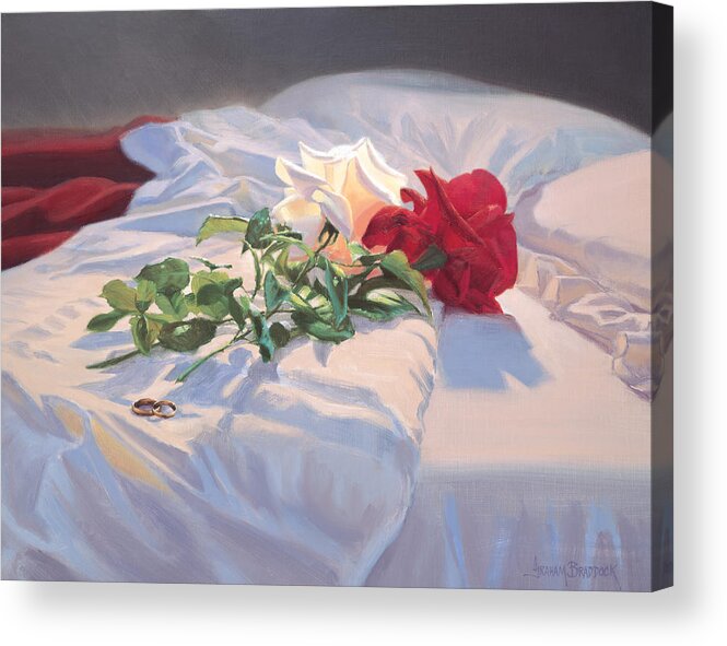 Christian Acrylic Print featuring the painting Fidelity by Graham Braddock