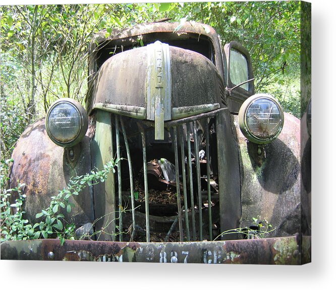 Ford Trucks Acrylic Print featuring the photograph Finished 6 by Susan Richardson