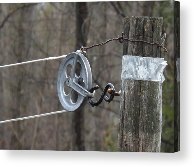 Dryer Acrylic Print featuring the photograph First Automatic Dryer by Brenda Brown