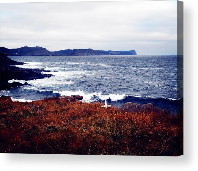 By The Sea Acrylic Print featuring the photograph Forever By The Sea by Zinvolle Art
