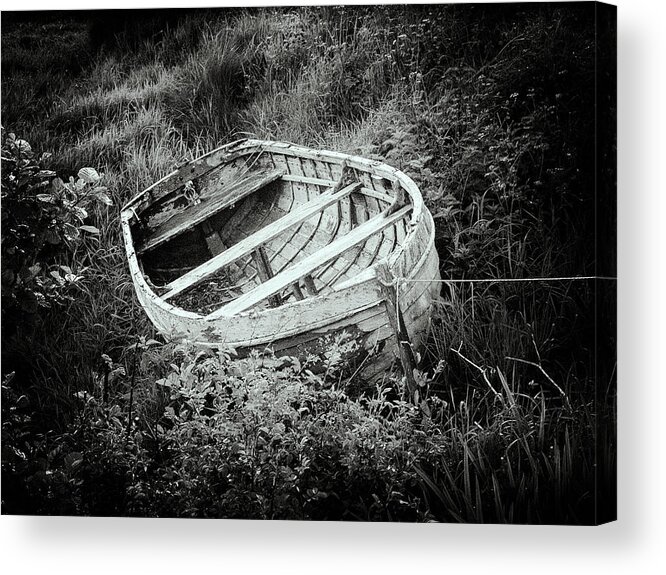 Abstract Acrylic Print featuring the photograph Forgotten by Mark Egerton