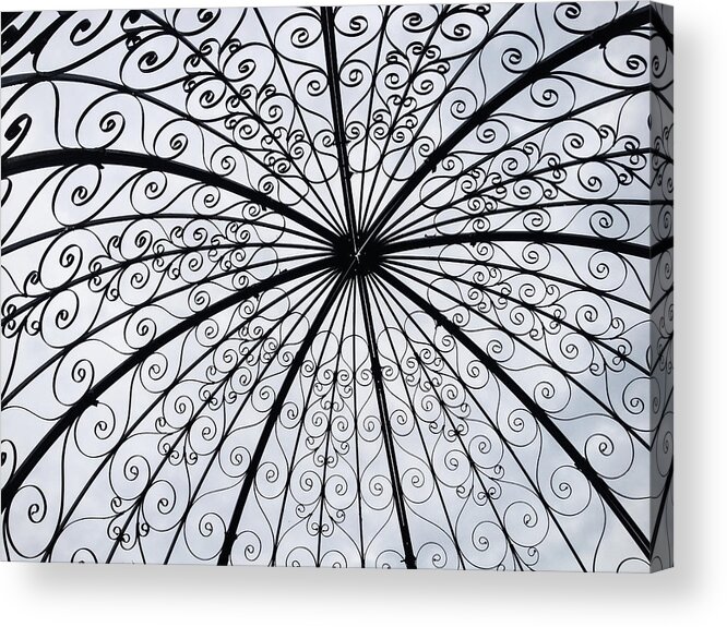 Gazebo Acrylic Print featuring the photograph Gazebo - Abstact by Photographic Arts And Design Studio