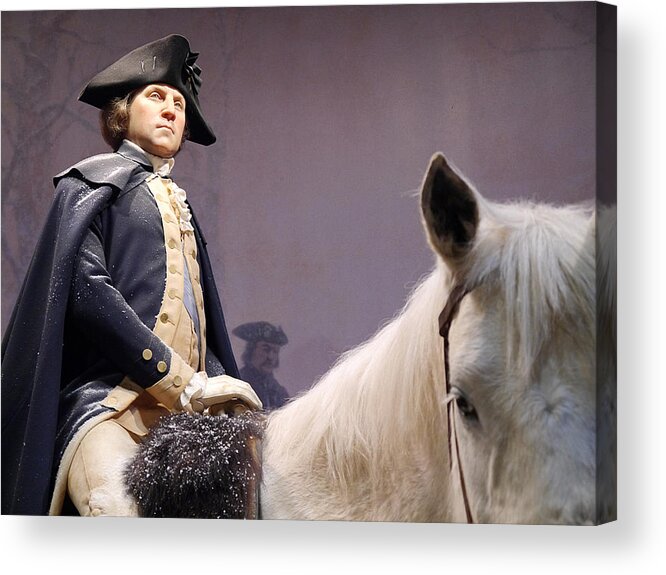 Richard Reeve Acrylic Print featuring the photograph George Washington by Richard Reeve