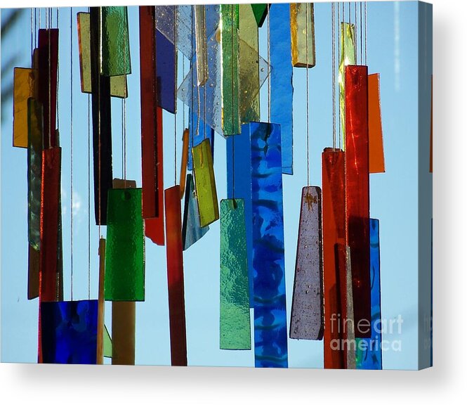 Glass Acrylic Print featuring the photograph Hang Ups by Jackie Mueller-Jones