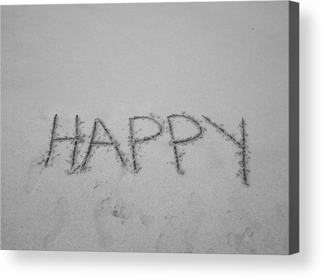 Tropical Acrylic Print featuring the photograph Happy by Caroline Stella