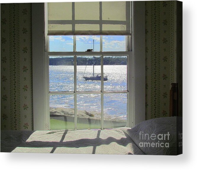 Windjammer Days Acrylic Print featuring the photograph Heading Home by Elizabeth Dow