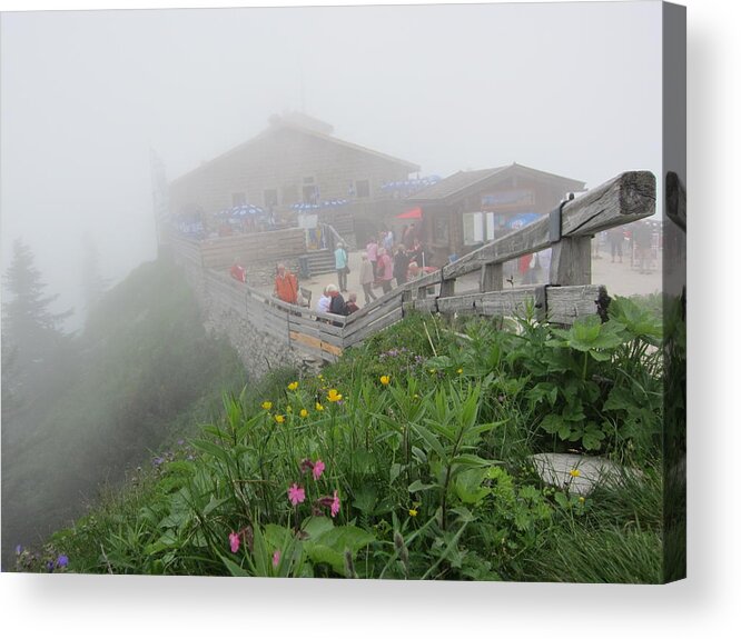 Mist Acrylic Print featuring the photograph In the Mist by Pema Hou