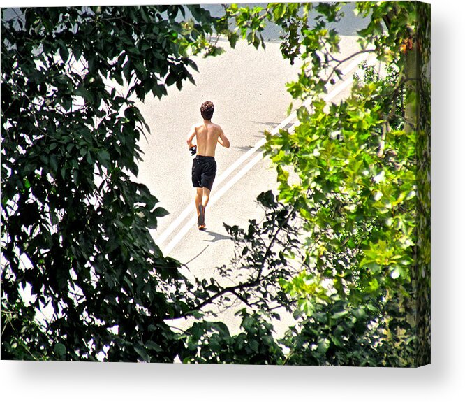 Jog Acrylic Print featuring the photograph Jog by Randi Shenkman