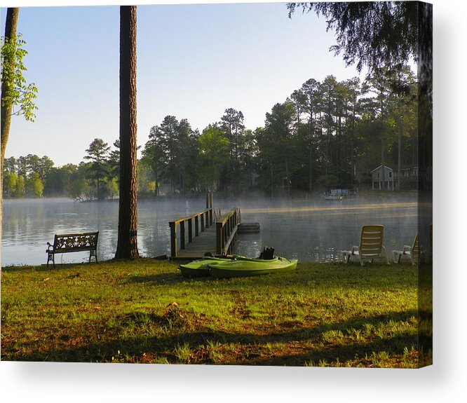 Lake Murray S.c. Acrylic Print featuring the photograph Lake Life by Lisa Wooten