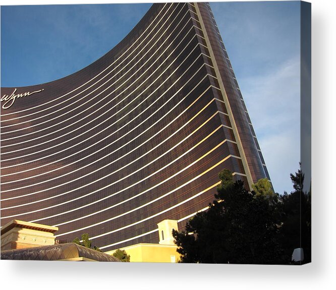 Las Acrylic Print featuring the photograph Las Vegas - Wynn Casino - 12129 by DC Photographer