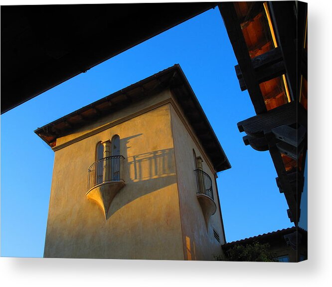 Architectural Acrylic Print featuring the photograph Last Light by Derek Dean