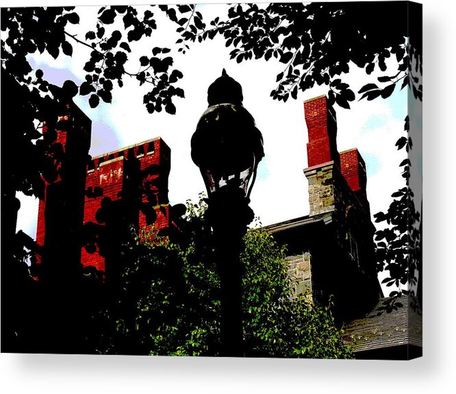 Lehigh University Acrylic Print featuring the photograph Lehigh University Chandler Ullman by Jacqueline M Lewis