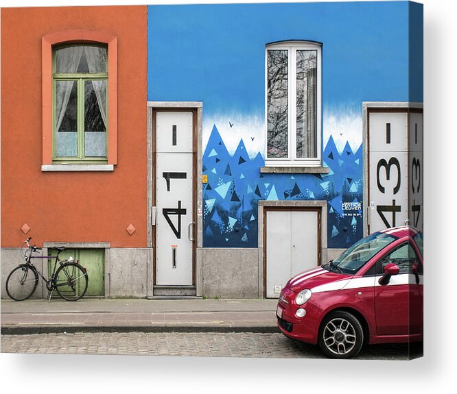 Car Acrylic Print featuring the photograph Life Styles by Luc Vangindertael (lagrange)