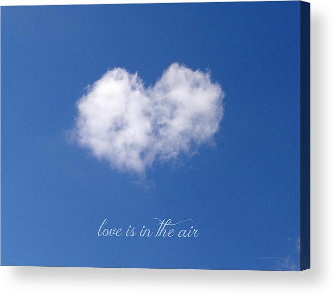 Love Is In The Air Acrylic Print featuring the photograph Love is in the Air by Dark Whimsy