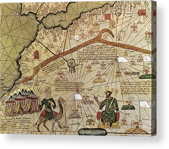 14th Century Acrylic Print featuring the photograph Mansa Musa, Emperor Of The Mali Empire by Science Source