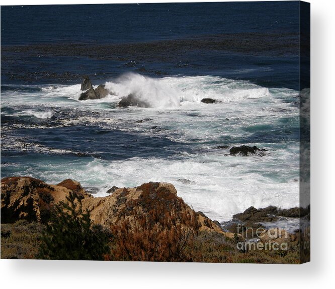 Beautiful Acrylic Print featuring the photograph Monterey Coast by Bev Conover