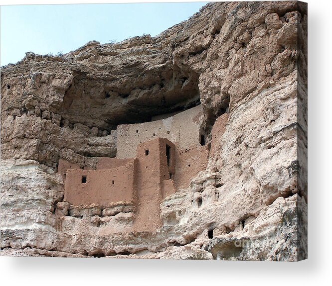 Sedona Acrylic Print featuring the photograph Montezuma Castle 3 by Tom Doud