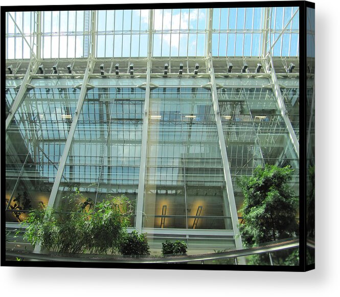 Montreal Acrylic Print featuring the photograph Montreal Mall - Original by Shawn Dall