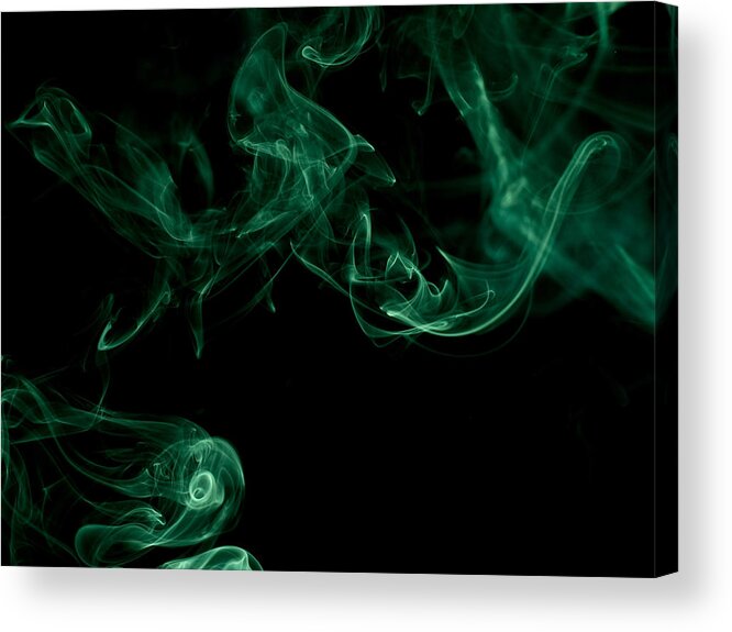 Abstract Acrylic Print featuring the photograph Mystery by Shannon Workman