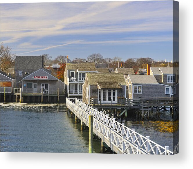 Nantucket Acrylic Print featuring the photograph Nantucket Harbor II by Marianne Campolongo