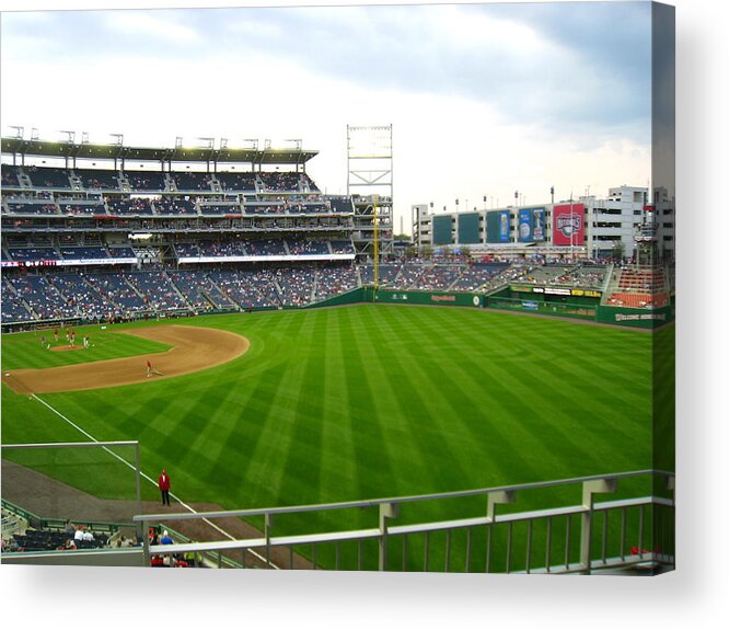 Nationals Acrylic Print featuring the photograph Nationals Park - 01135 by DC Photographer