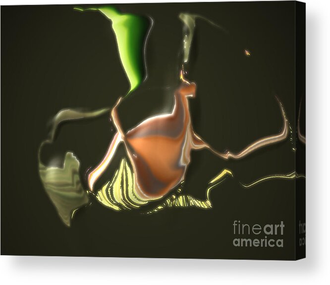  Acrylic Print featuring the digital art No. 333 by John Grieder