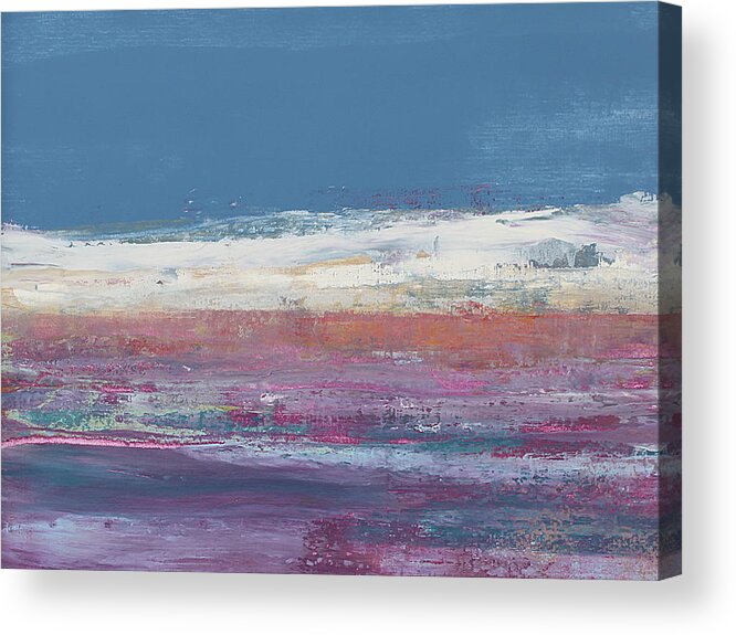 Sea Acrylic Print featuring the painting No. 64 by Diana Ludet