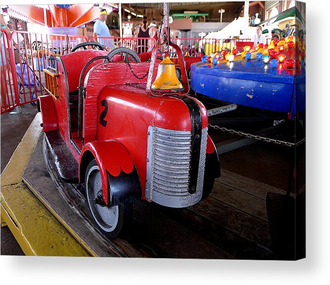 Ocean City Acrylic Print featuring the photograph Ocean City - Engine Number Two by Richard Reeve