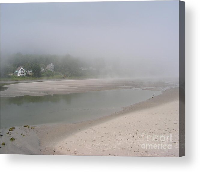 Landscape Acrylic Print featuring the photograph Ogunquit River Maine by Joy Bradley