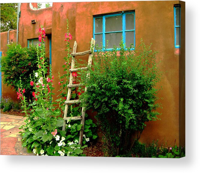 Southwest Acrylic Print featuring the photograph Old Albuquerque by Carl Sheffer