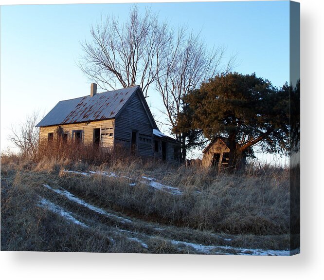 Photograph Acrylic Print featuring the photograph Old Homestead by Kathryn Cornett