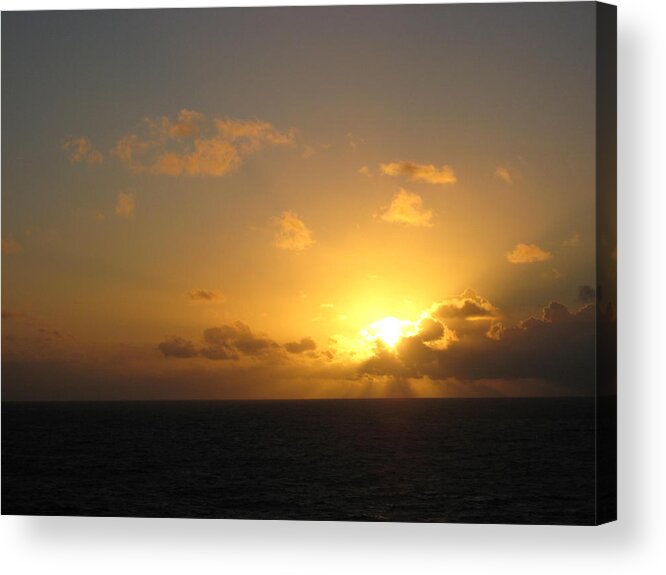 Sun Acrylic Print featuring the photograph Peaceful by Beverly Martin