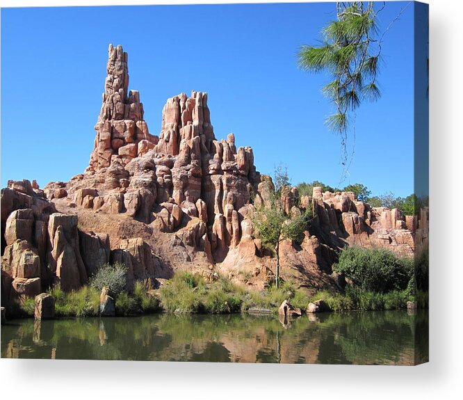 Pine Acrylic Print featuring the photograph Peak and Valley by Eric Liller