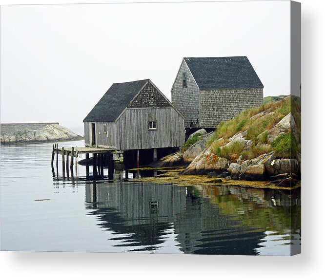 Peggy's Cove Acrylic Print featuring the photograph Peggy's Cove by Carl Sheffer