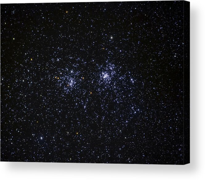 Perseus Acrylic Print featuring the photograph Perseus Double Cluster NGC 869 by Dennis Bucklin