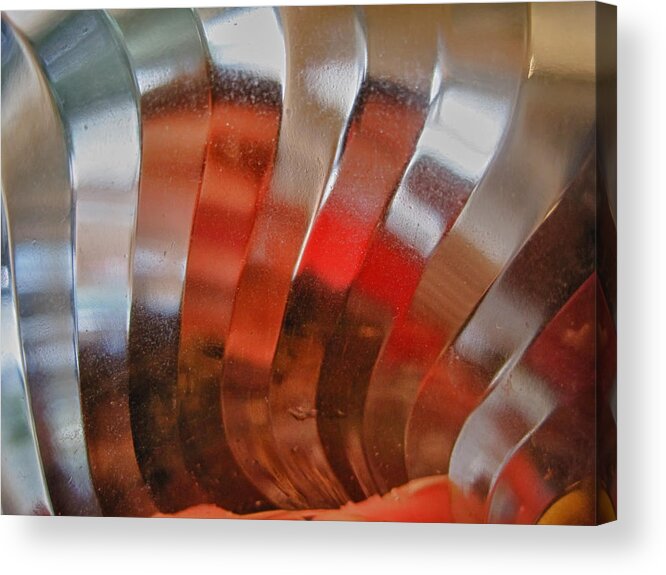 Abstract Acrylic Print featuring the photograph Plastique No. 2 by Jessica Levant