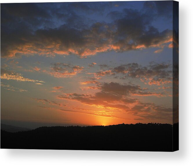 Sunset Acrylic Print featuring the photograph Point Of No Return by Derek Dean